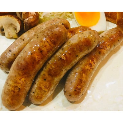 鹿追産 自然放牧黒豚 生ソーセージ(3種各150g)＆豚ジンギスカン(300g×3)の贅沢セット【配送不可地域：離島】