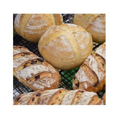 とかち産ライ麦全粒粉ブレンド・パンドカンパーニュセット(5種各1個) 北海道十勝産 パン【配送不可地域：離島】