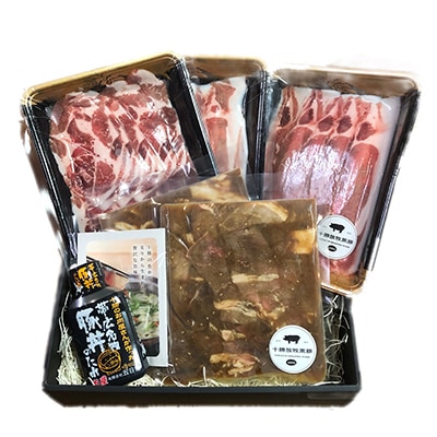 【毎月定期便】北海鹿追産 十勝放牧黒豚 圧巻の豚肉 おまかせ定期便(6カ月セット)全6回【1910】【配送不可地域：離島】