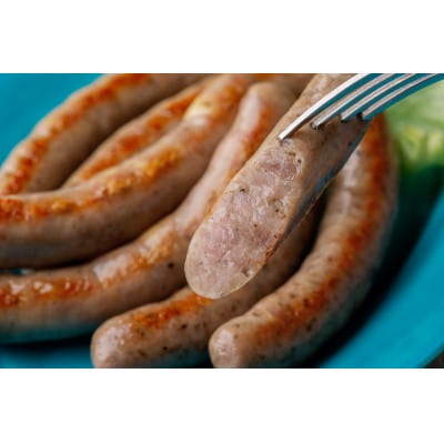 【毎月定期便】北海道十勝鹿追産 放牧黒豚 無添加 生ソーセージ 定期便【1915】全12回【配送不可地域：離島】