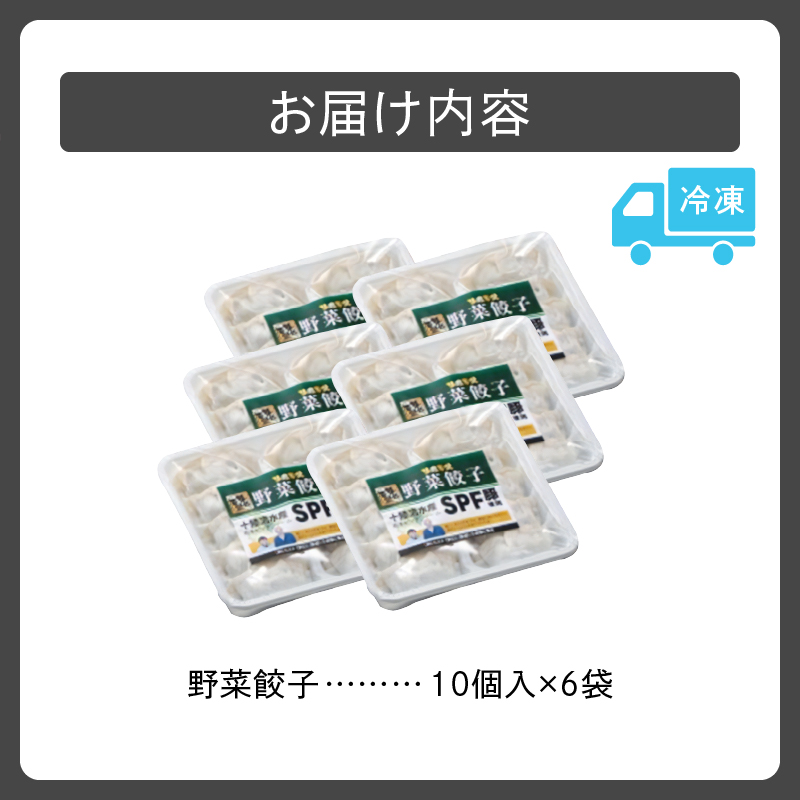 十勝清水青木ピッグファーム とかち桃花豚 野菜餃子セット_S014-0001