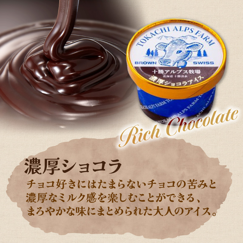十勝アルプス牧場 濃厚ショコラアイス9個セット _S020-0019