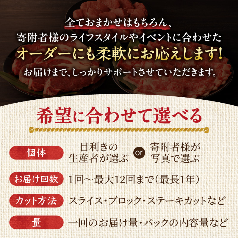 十勝清水町産 ブランド牛 十勝若牛1頭買い！総重量約220㎏！定期便 選べるカット・配送 _S003-0031