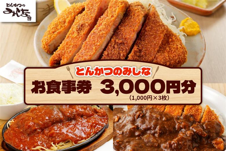 とんかつのみしな お食事券_S011-0005