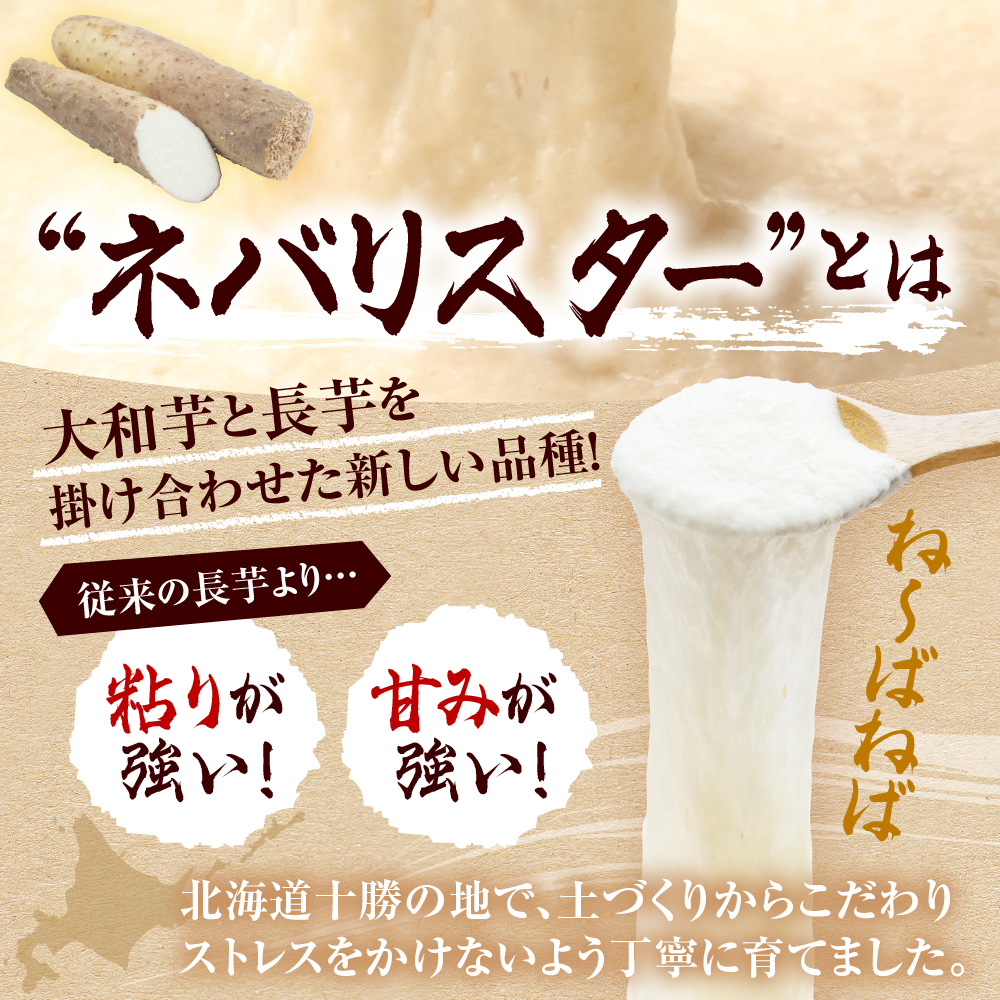 【先行受付】【2026年12月中旬より順次発送】北海道十勝芽室町　なまら十勝野の中捨農場ながいも　ネバリスター 5kg me001-047c