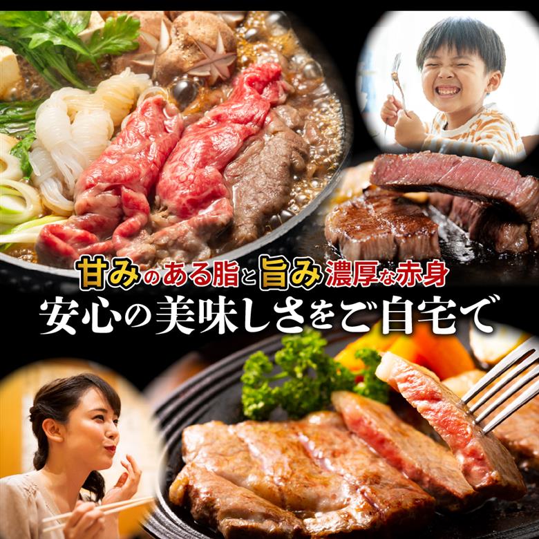 北海道十勝芽室町　未来とかち牛モモスライス　700g　me073-003c