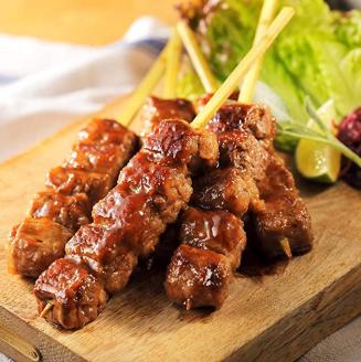 北海道十勝芽室町 特製豚丼36枚（6枚入り×6袋)・牛カルビ串6本セット　me046-001c