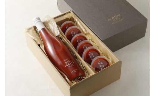 【十勝】太陽の恵み満載!濃厚ミディトマトジュースと十勝まるまるゼリーセット[E1-1C]