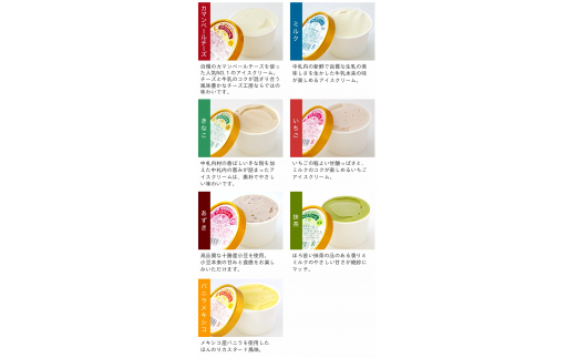 十勝産生乳の旨み！ジェラートアイスクリーム　７種１４個セット[C1-9C]