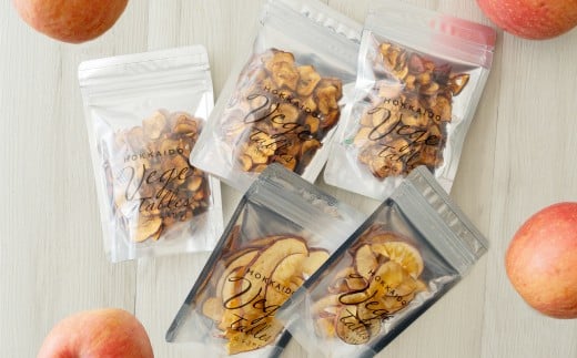 自然派おやつ ドライりんご 合計5袋