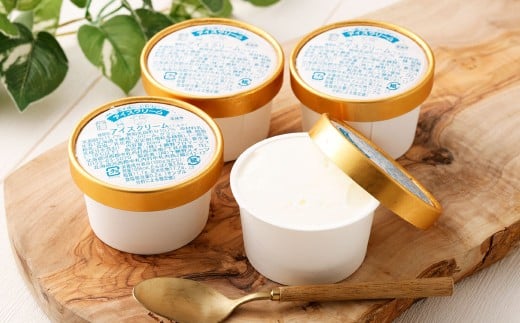 【3ヶ月定期便】 十勝野こだわりアイスクリーム（ミルク） 80g×6個 セット 3回 計18個 アイス ジェラート スイーツ アイスクリーム [027-0132]