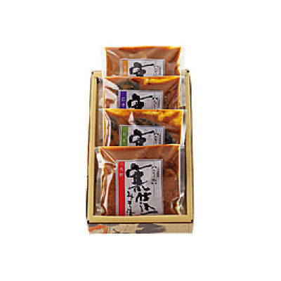 【北海道大樹町工場製造】寒仕込みそ漬セット(大根・胡瓜・茄子・生姜)各150g×1袋　計4袋