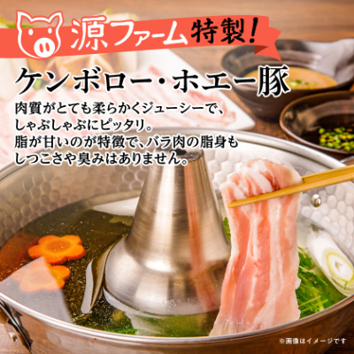 【2ヵ月毎定期便】十勝産 ホエー豚 しゃぶしゃぶバラ肉1.2kg(400g×3パック)全3回【配送不可地域：離島】