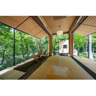 【Moving Inn Tokachi 北の森】NAGAME 1泊2食付ペア宿泊券