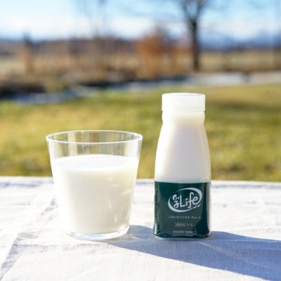 しぼりたて牛乳 900ml×2本・200ml×6本 無調整牛乳  アニマルウェルフ認証「坂根牧場」【配送不可地域：離島】