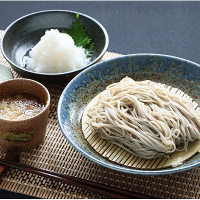 北海道産そば粉【栽培期間中農薬不使用】二八蕎麦「十勝海霧そば」7食 半生麺 石臼挽き