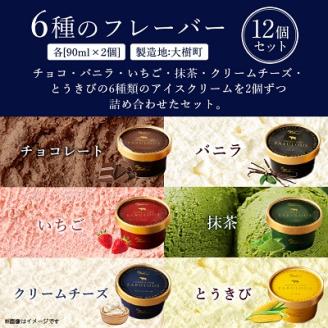 高級・濃厚 FABULOUSアイスクリーム12個セット【GT-006】【配送不可地域：離島】