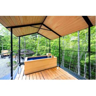 【Moving Inn Tokachi 北の森】NAGAME 1泊2食付ペア宿泊券