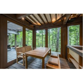 【Moving Inn Tokachi 北の森】AWASE 1泊2食付ペア宿泊券