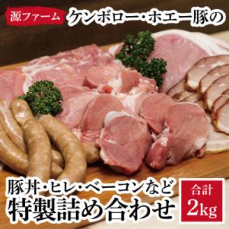 ケンボロー・ホエー豚の特製詰め合わせセット【CT-008】【配送不可地域：離島】