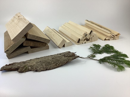 サンタランドウッドソロキャンプバーベキュー用焚き付けセット(C)