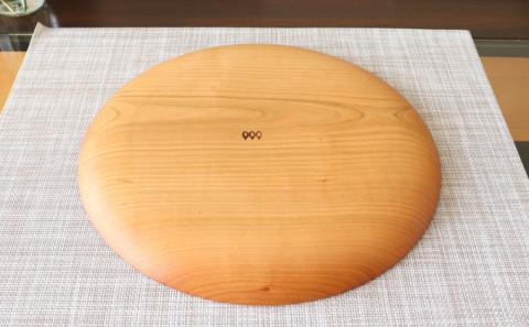 十勝の木のうつわ［天然木製］ ワンプレート 30cm【 工芸品 雑貨 日用品 器 食器 北海道 十勝 幕別 】
