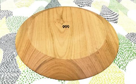 十勝の木のうつわ［天然木製］ パントレイ 24cm【 工芸品 まな板 調理器具 北海道 十勝 幕別 】