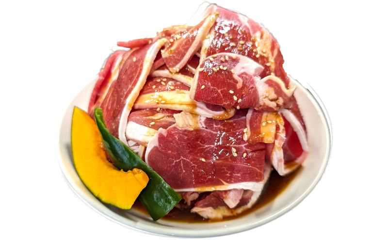 絶品！「十勝っ子焼肉 味付ジンギスカン」2種食べ比べ1.6kg（ラム400g×2・マトンロース400g×2）【 ジンギスカン 羊肉 ラム肉 ラム ロース肉 マトン 焼肉 BBQ バーベキュー 味付き 味付き肉 タレ 手切り アウトドア キャンプ お取り寄せ 冷凍 小分け 保存 北海道 十勝 幕別 ふるさと納税 送料無料 】