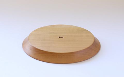 十勝の木のうつわ［天然木製］ 中皿 15cm 2枚セット【 工芸品 食器 北海道 十勝 幕別 】