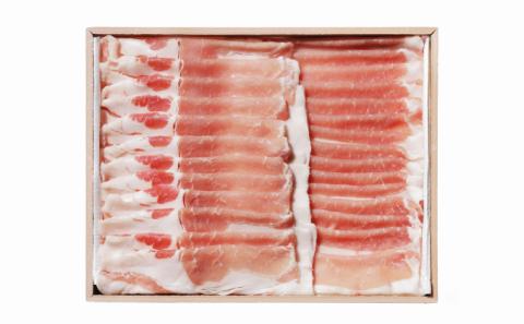 国宝・十勝ロイヤルマンガリッツァ豚 塩しゃぶしゃぶ ロース400g 北海道 幕別町 【 豚肉 豚 しゃぶしゃぶ 塩 湖塩 冷凍 生 】 お肉 牛肉 牛肉/しゃぶしゃぶ  丸勝十勝ヒルズ