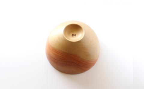 十勝の木のうつわ［天然木製］ 中皿 18cm・スリムボウル 13cmセット【 工芸品 食器 汁椀 お皿 器 北海道 十勝 幕別 】