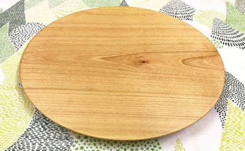 十勝の木のうつわ［天然木製］ パントレイ 24cm【 工芸品 まな板 調理器具 北海道 十勝 幕別 】