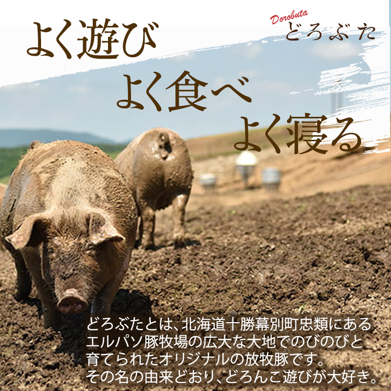 十勝幕別産ブランド放牧豚［どろぶた］白サラミ 2本【 北海道 豚肉 ウィンナー ハム サラミ 惣菜 おかず 】