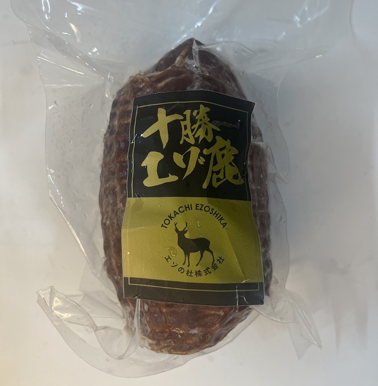 北海道 十勝エゾ鹿ハム2種 セット 600g（300g×2）冷凍 小分け ジビエ ヘルシー シカ しか 切るだけ モモハム パストラミハム 高タンパク質 筋トレ 野生鹿