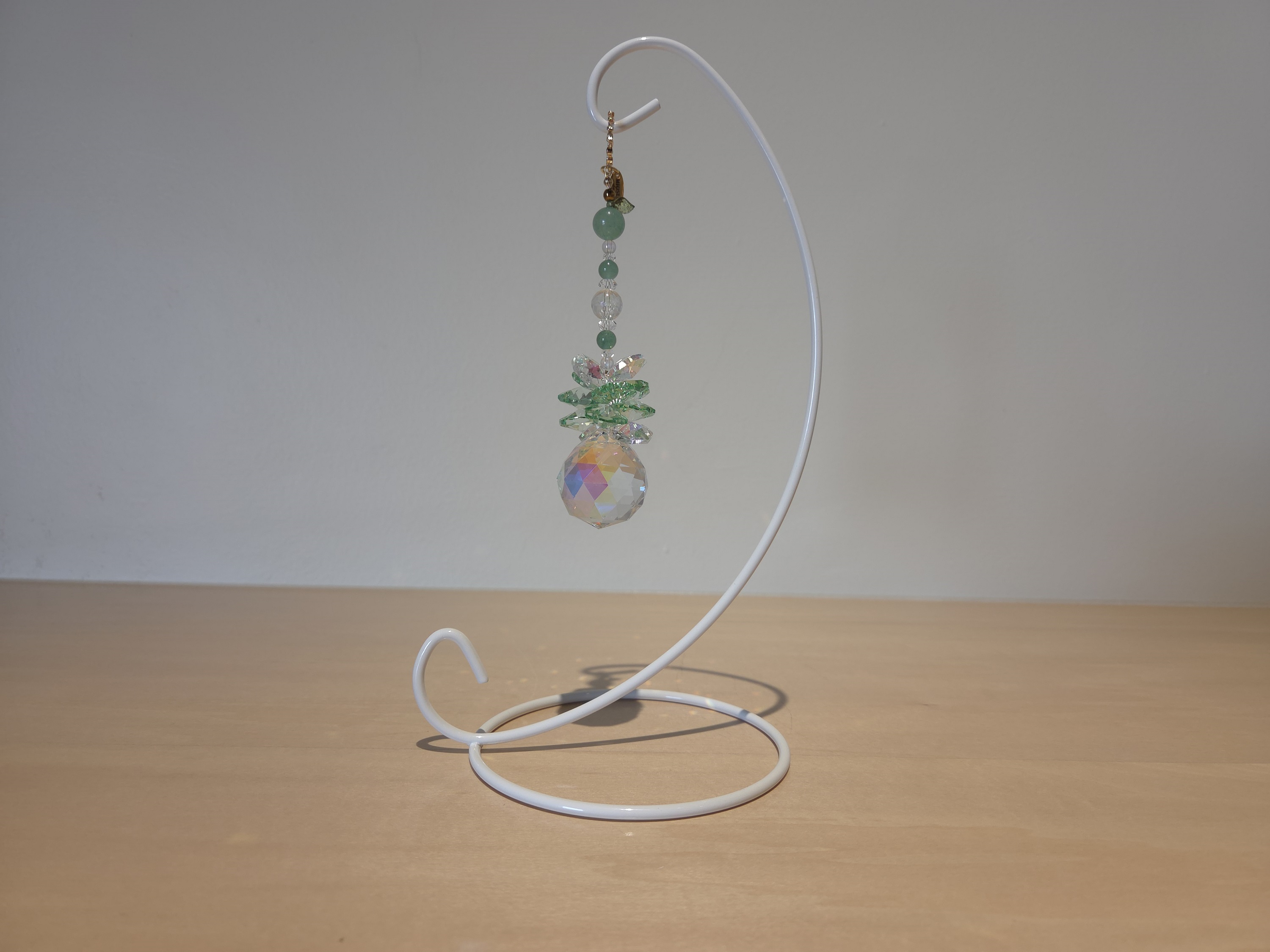 サンキャッチャー（ナイヤガラ） 北海道 池田町 いけだワイン城 オリジナル クリスタル インテリア 窓飾り 天然石 クリスタル アクセサリー ギフト