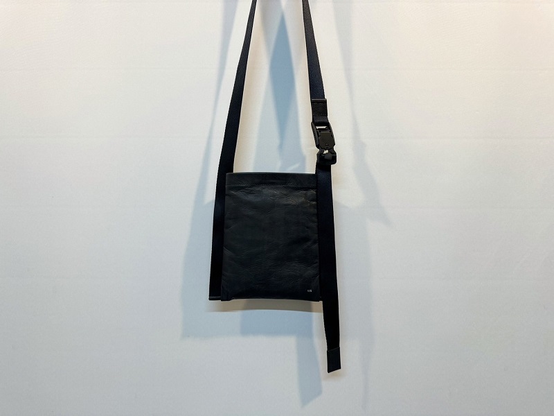 Leather Sacoche / 105　エゾ鹿革 バッグ 希少