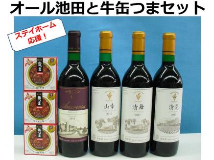 オール池田といけだ牛缶つまセット