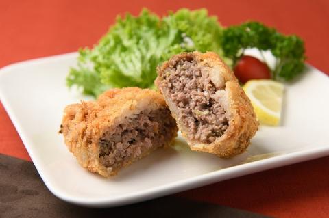 いけだ牛メンチカツ