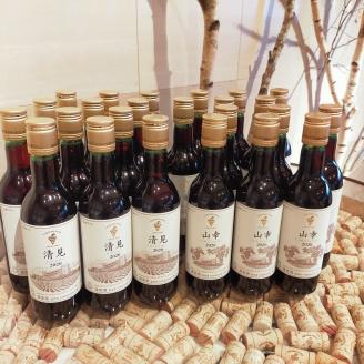 十勝ワイン ハーフ24本セット（360ml×24本）2種類 清見 山幸 飲みきりサイズ 北海道ワイン 池田町