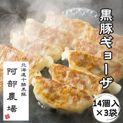 北海道 手作り 黒豚 ギョーザ 42個 1350g お肉たっぷり 餃子 ギョウザ