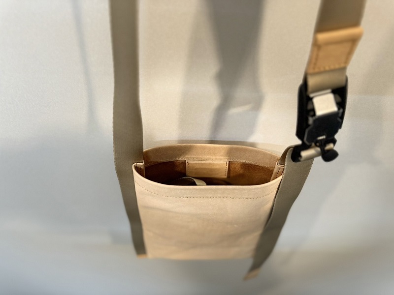 Leather Sacoche / 105　エゾ鹿革 バッグ 希少