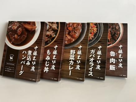 ジビエ 北海道  鹿肉  お手軽レトルト5種