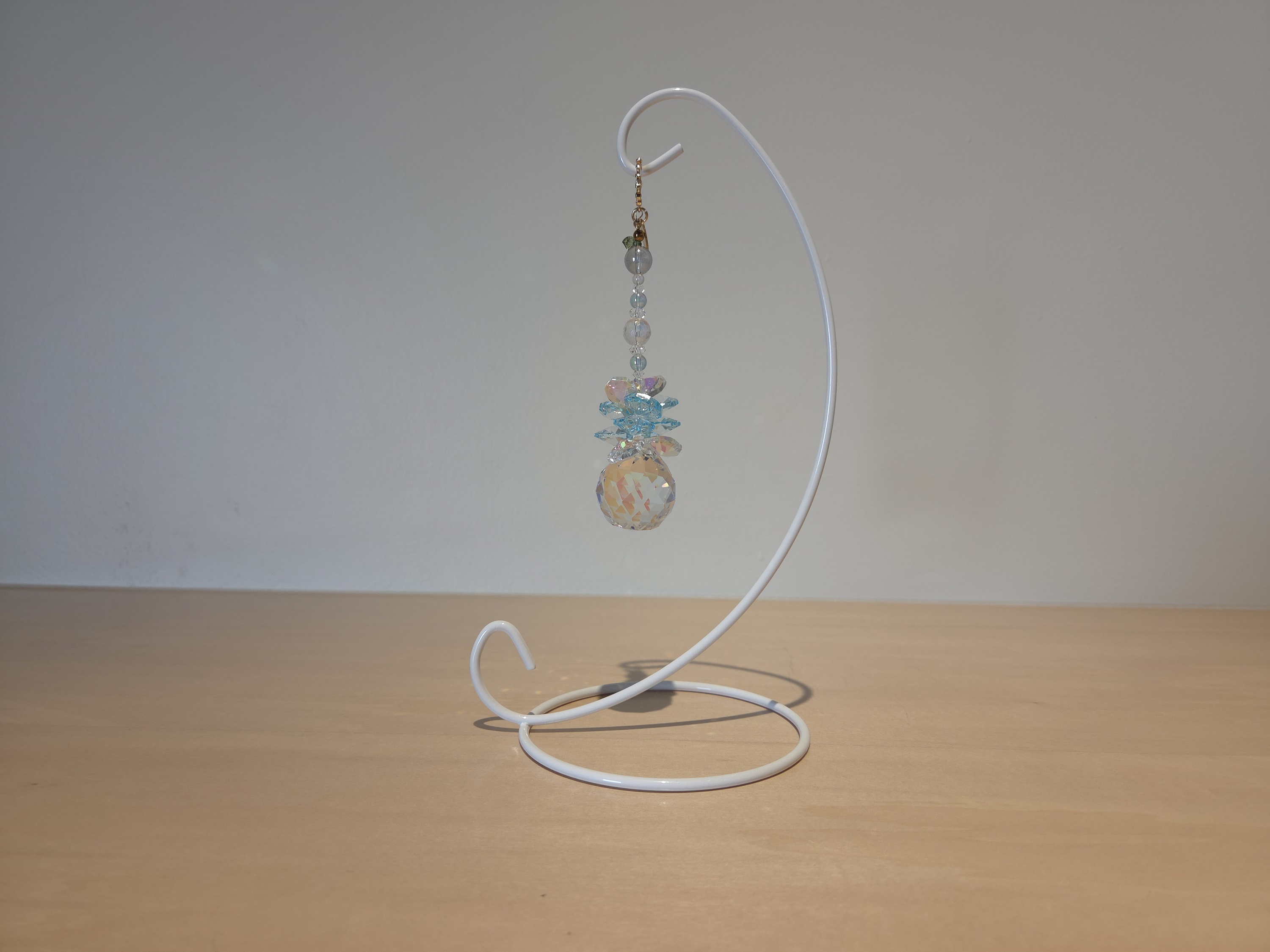 サンキャッチャー（十勝晴れ） 北海道 池田町 いけだワイン城 オリジナル クリスタル インテリア 窓飾り 天然石 クリスタル アクセサリー ギフト