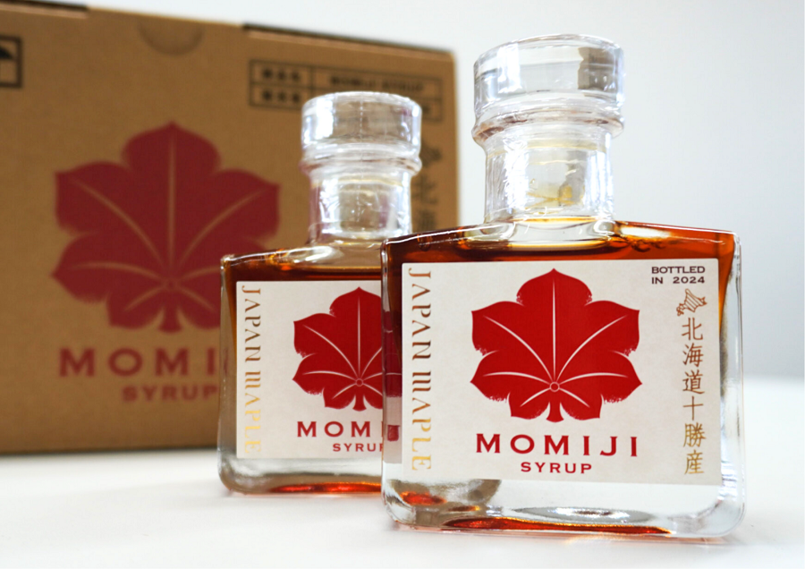 【先行予約 5月以降発送】国産メープルシロップ「MOMIJI SYRUP」50ml×2本入り100ml 北海道 十勝 モンドセレクション金賞受賞 メープル メイプル シロップ 純国産 国産 ジャパンフードセレクショングランプリ受賞！