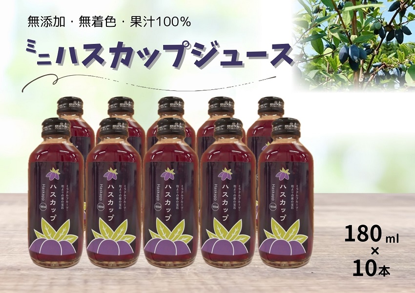 ハスカップのミニジュース