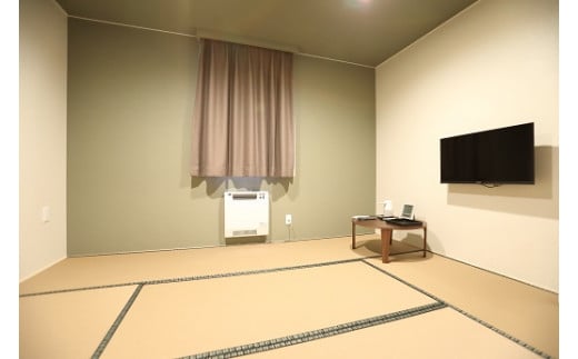 北海道本別町　ホテル「和さび」和室ペア宿泊プラン（朝食+お食事券）【D009】---hsh_gshwwto_60d_23_120000_2p---