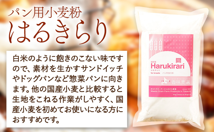 北海道十勝前田農産パン用小麦粉「はるきらり」(1kg×10袋) 有限会社 十勝太陽ファーム 《60日以内に出荷予定(土日祝除く)》---hsh_tmhkkm_60d_23_25000_10kg---