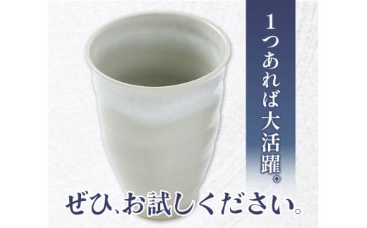 こだわりの陶器 フリーグラス 2個 セット《90日以内に出荷予定(土日祝除く)》順心窯 陶器 グラス カップ コップ 食器---hsh_jsgfg2_90d_23_18500_2s---