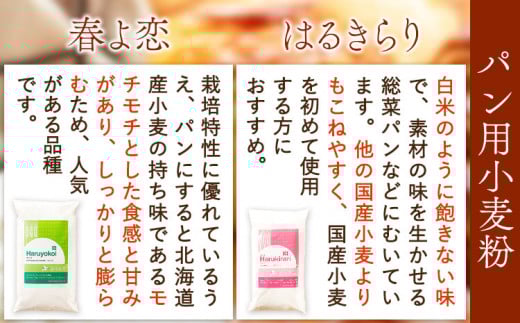 北海道十勝前田農産 小麦粉オールスター 4種詰め合わせ 計4kg有限会社 十勝太陽ファーム 《60日以内に出荷予定(土日祝除く)》---hsh_tmoskm_60d_23_11000_4kg---