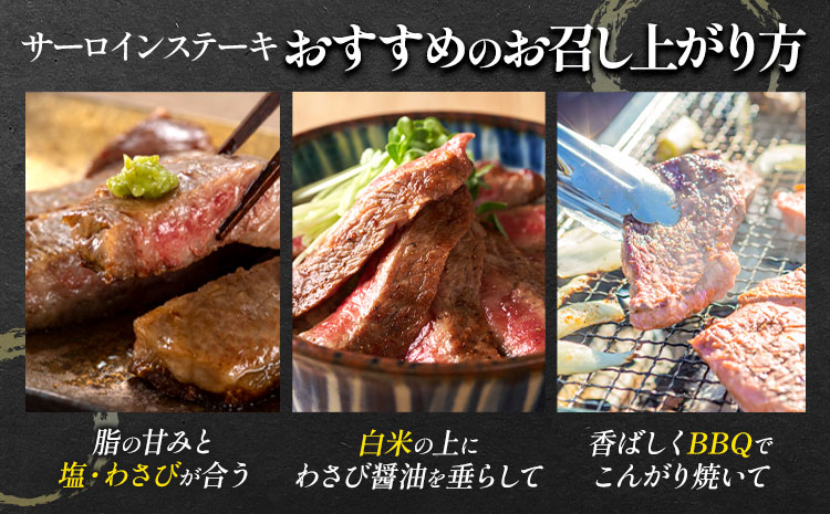 十勝産 黒毛和牛 上方牛 サーロインステーキ 400g(200g×2枚) 上方牧場《30日以内に出荷予定(土日祝除く)》北海道 本別町 肉 ステーキ サーロイン バーベキュー 送料無料---hsh_fkkbjsl_30d_25_25500_400g---